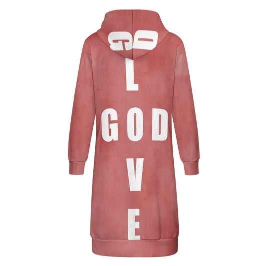 Women's long Hoodie LG