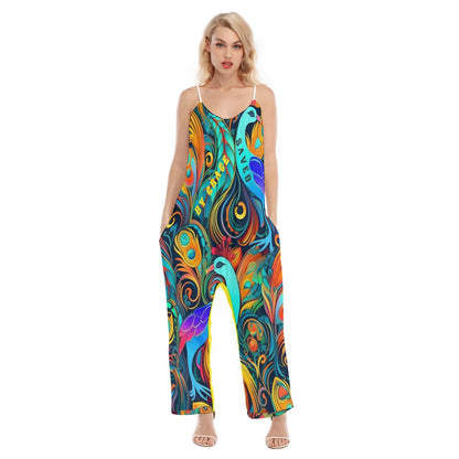 Women's Loose Cami Jumpsuit SAVED