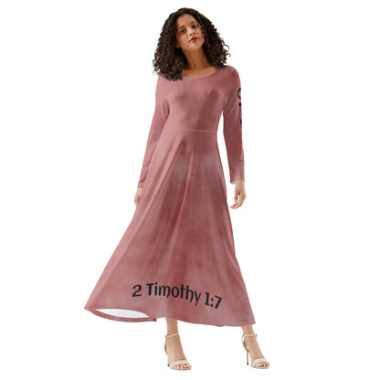 Womens Long Sleeve Dance Dress 2 Timothy