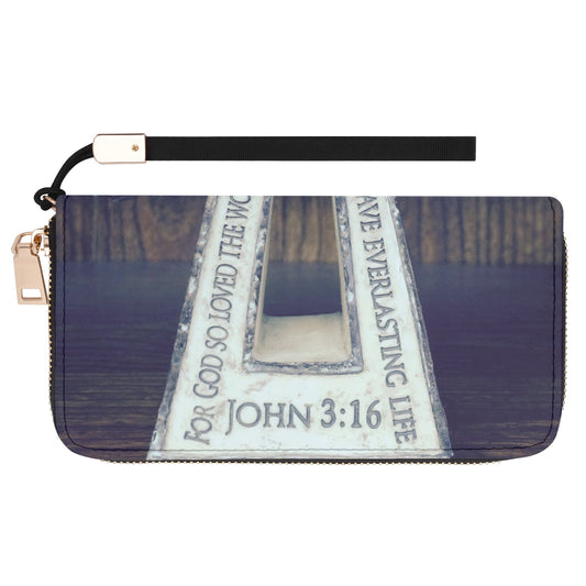 Casual Clutch Wallet John 3:16