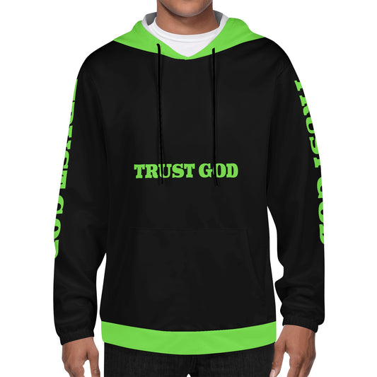 Mens Lightweight TRUST GOD Hoodie