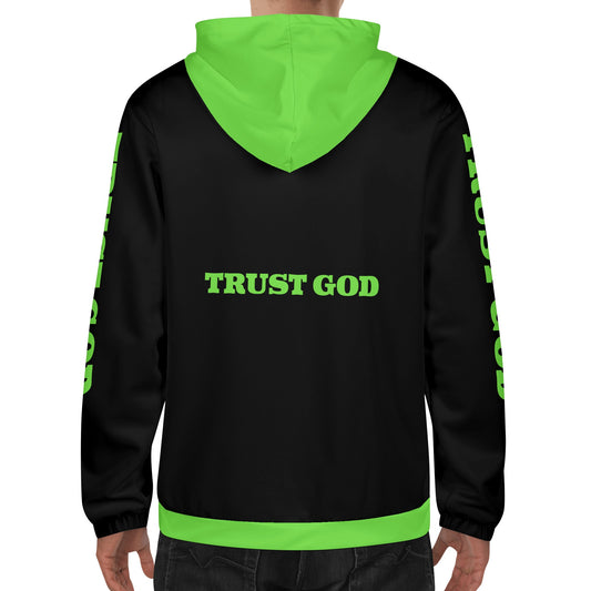 Mens Lightweight TRUST GOD Hoodie