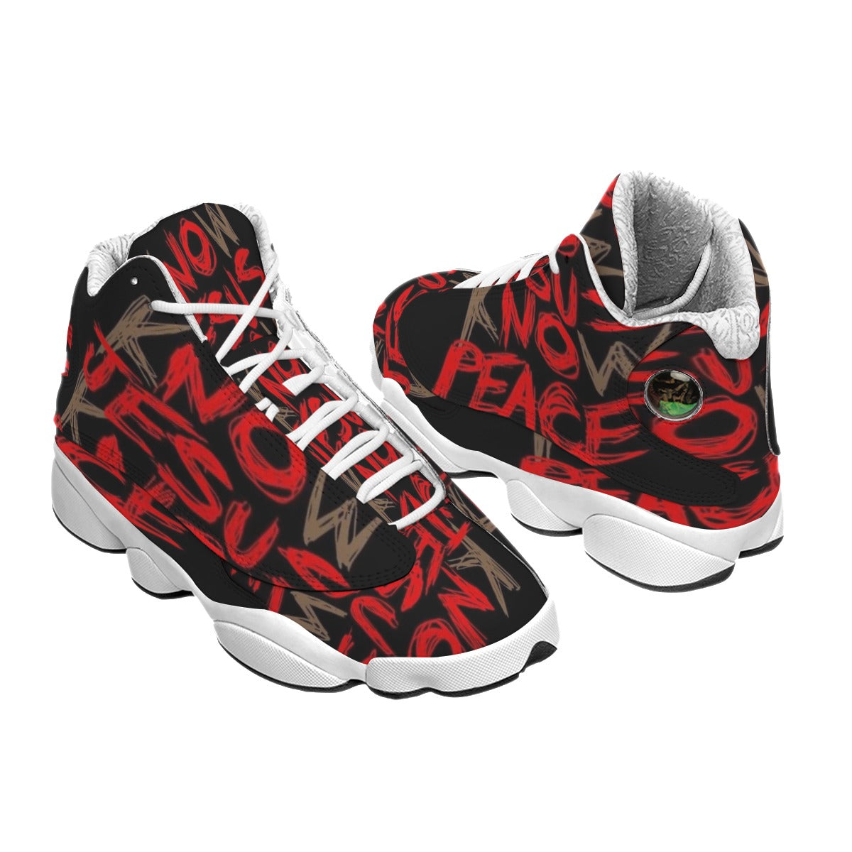 Louis vuitton red black air jordan 13 sneakers shoes best shoes louis  vuitton gifts for men women l-jd13