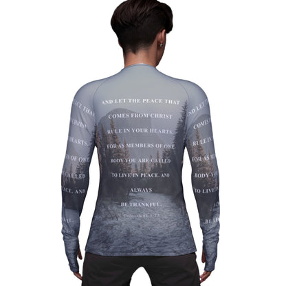 Men's Raglan Sleeve  Compression Sport Shirt LB