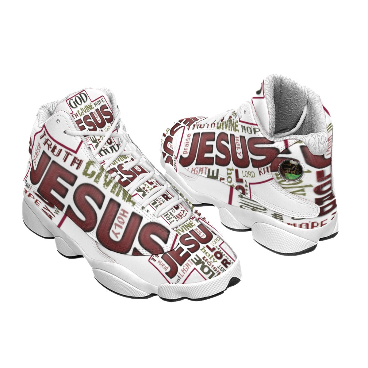 Men's Curved Basketball Shoes With Thick Soles |JESUS| 300