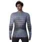 Men's Raglan Sleeve  Compression Sport Shirt LB