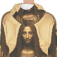 CHRISTIAN Women's Long Pullover Hoodie|FACE Cotton