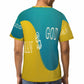 Men's O-Neck European Size T-Shirt | MAN OF GOD
