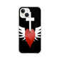 CHRISTIAN Transparent iPhone14 case| TPU - WINGED HEART