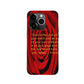 Leatherette IPhone 14 Pro Case｜ PU - red-rose-1347966359HaB-dpi-500